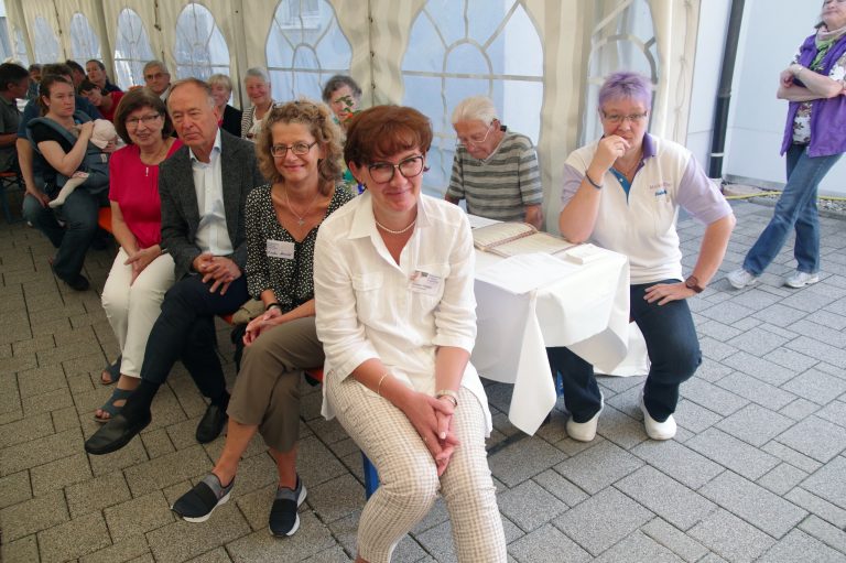 125 Jahre Gemeindediakonie Lauf - Ehemalige und aktuelle Leitung der gGmbH 16.9.2019