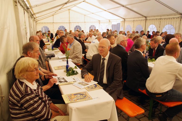 125 Jahre Gemeindediakonie Lauf - die Gottesdienst-Festgemeinde 15.9.19